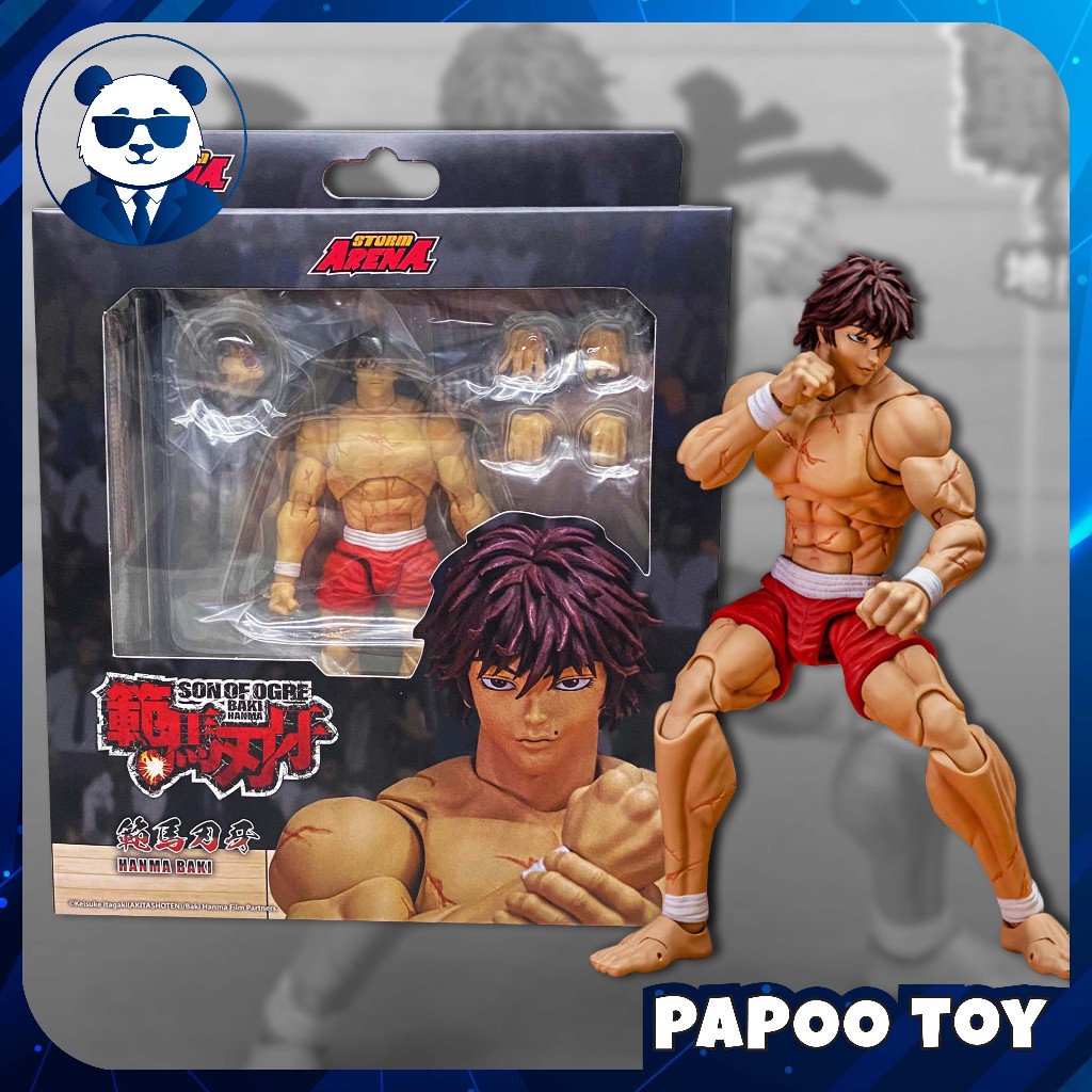 Mô hình đồ chơi Storm Collectibles Baki Hanma: Son of Ogre Storm Arena Baki Hanma 1/12