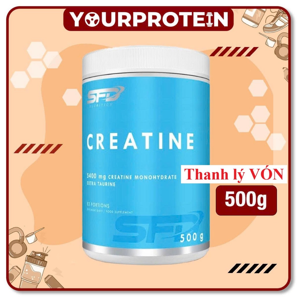 [ Thanh Lý ] - SFD Creatine  500g VÓN