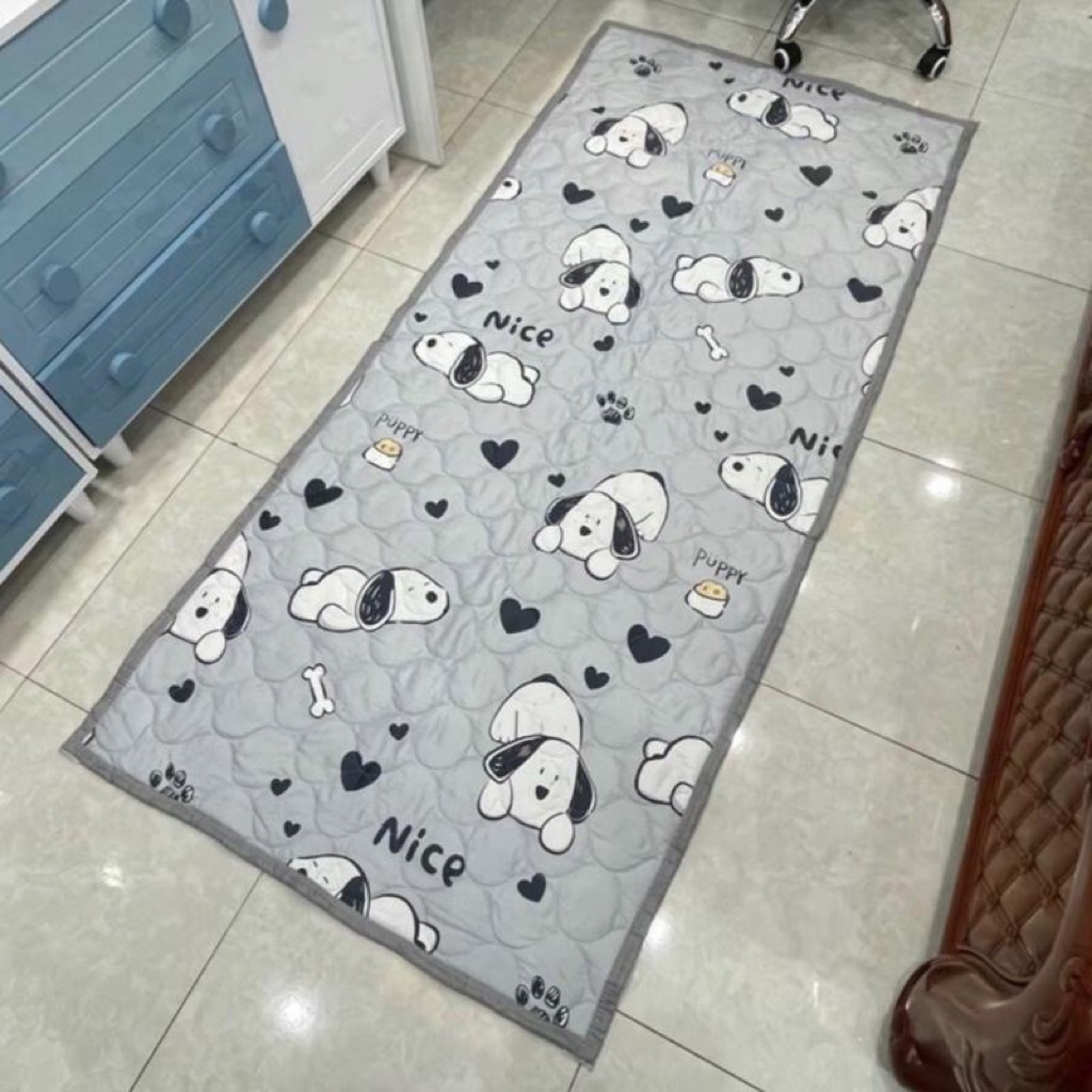 Nệm topper văn phòng kích thước 90x2m chất liệu cotton poly hàng loại 1 chất lượng