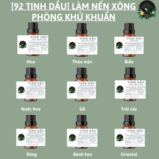 [91 Mùi ] 10ML PARA Tinh dầu làm nến thơm xông phòng khử mùi