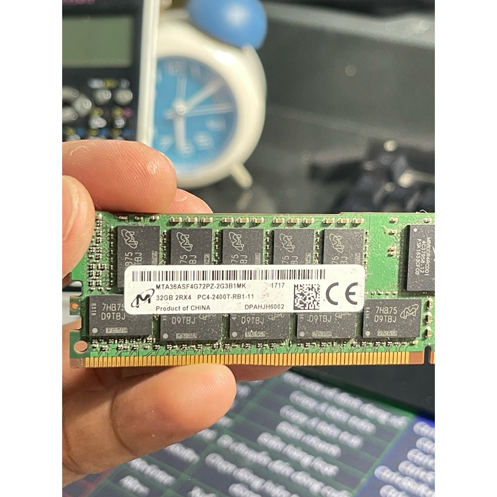 RAM ECC 32GB BUSS 2400T ĐÃ TEST OK