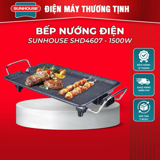 Bếp nướng điện không khói Sunhouse shd4607 công suất 1500w Hàng chính hãng bảo hành 12 tháng