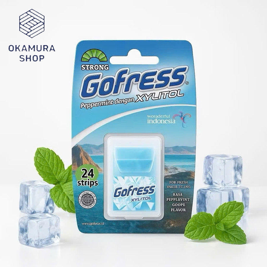 Kẹo ngậm Gofress vị Bạc Hà Cay