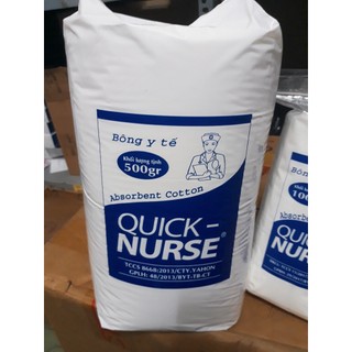 Bông Gòn cuộn Quick Nurse 500g HÀNG CHUẨN LOẠI 1
