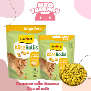   Quà tặng 3 viên  Phomai viên Gimcat cho mèo hỗ trợ tăng cân tăng nọng dưỡng lông - túi seal 280v hủ chia 100v 200v 