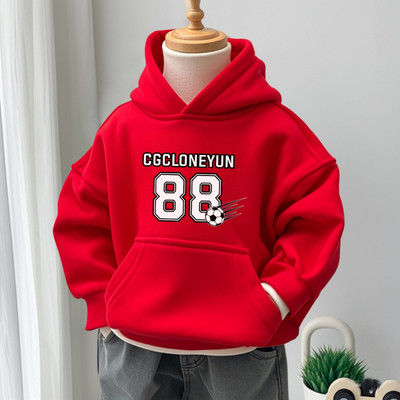 Áo nỉ hoodie bé trai, bé gái in số 88 - Áo nỉ mũ trẻ em size từ 15-40kg  Loza Kids HN3304_1