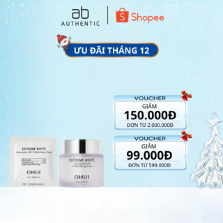  Top 1 bán chạy  Combo 10 gói Kem dưỡng trắng mờ nám Ohui Niacinamide 10% Cream - AB AUTHENTIC 
