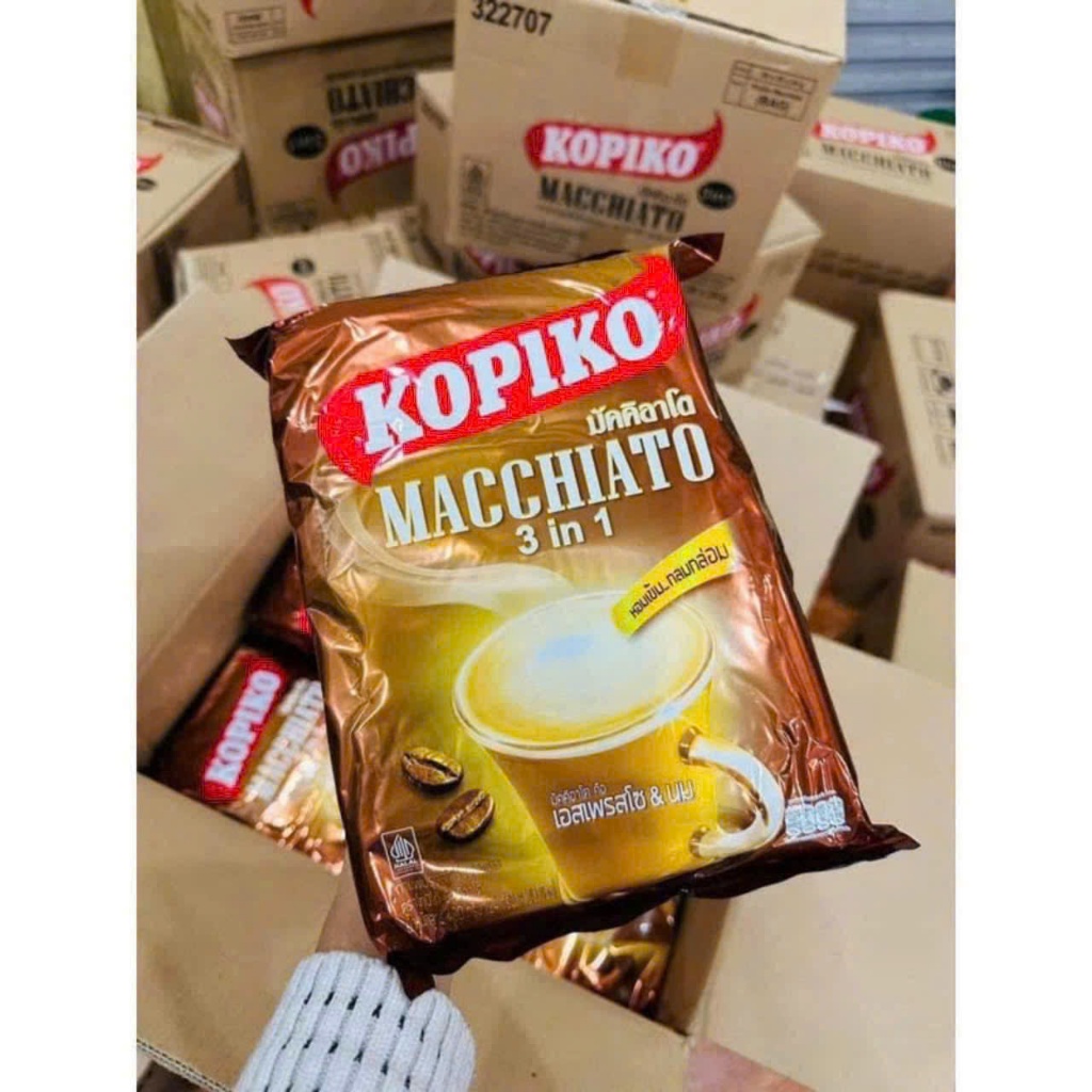 Cafe hoà tan Kopiko Macchiato Thái