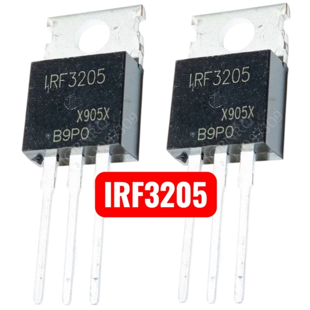 10 Con Mosfet IRF3205 Lưng Nhôm Hàng Chính Hãng Nhập Khẩu, Linh Kiện Công Suất