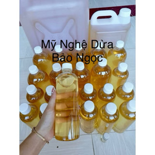 1 Lít Dầu Dừa Bến Tre nấu thủ công nguyên chất