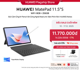  Máy tính bảng HUAWEI MatePad 11.5"S | Bút Cảm Ứng M-Pencil Với Công Nghệ NearLink2 | Bàn Phím Rời | HUAWEI 