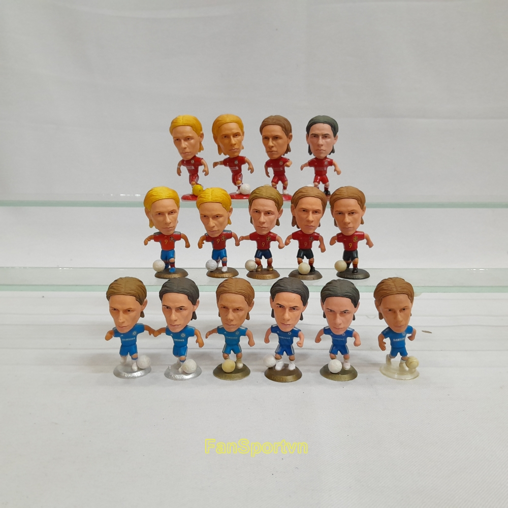 Mô hình tượng cầu thủ bóng đá Fernando Torres 9 Liverpool Chelsea Spain Tây Ban Nha kodoto soccerwe 