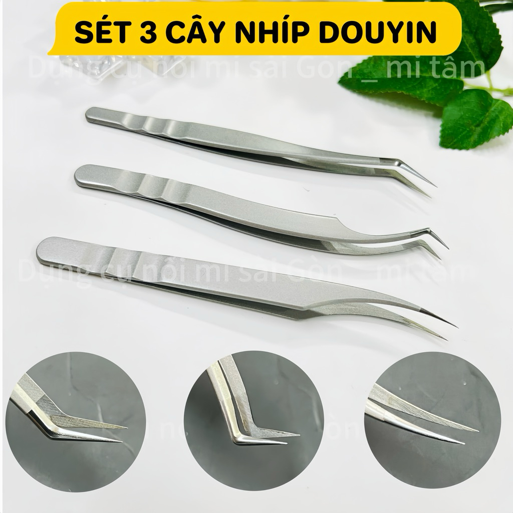 Nhíp Douyin _Nhíp nối mi Douyin trung hoa thiết kế _dụng cụ nối mi