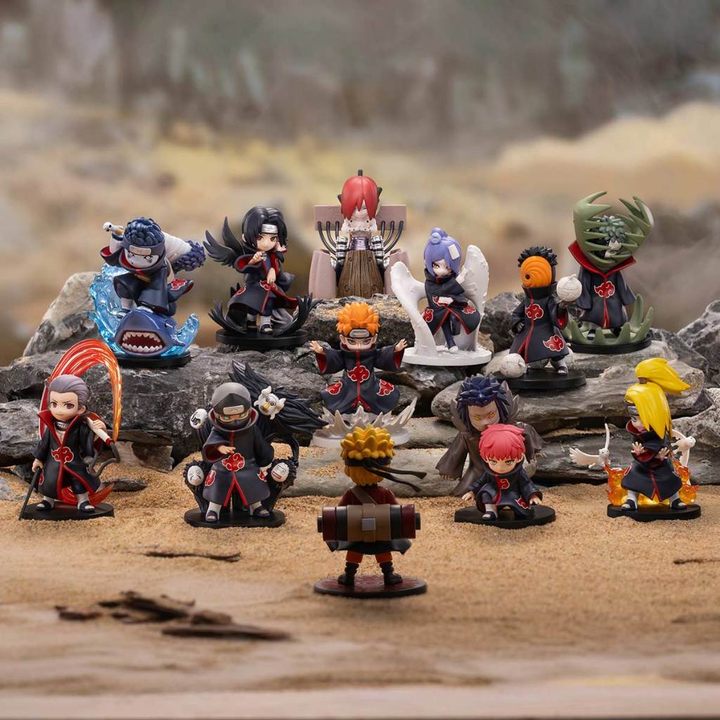 Pop Mart Naruto: Shippuden Series Battle Against Akatsuki Themed Figure