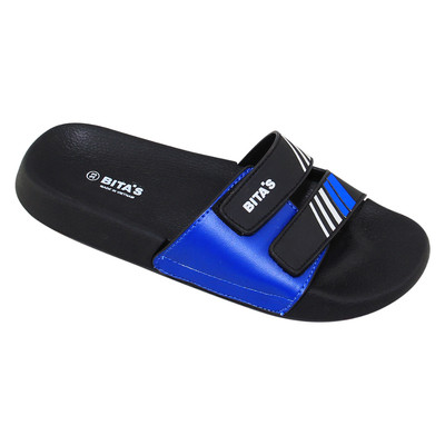 Dép quai ngang bé trai Bita's EBY.28 (Đen xanh dương + Đen xám + Navy đỏ)