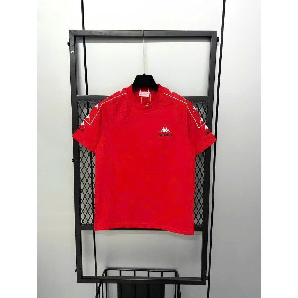Áo Thun Kappa Cao Cấp Logo Mexico In Nổi, Cotton Mịn Mát, Form Unisex Trẻ Trung 2026