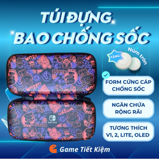  Túi Đựng   Bao Chống Sốc Nintendo Switch OLED V1 V2 Lite – Case Đựng Máy Game Thẻ Game 