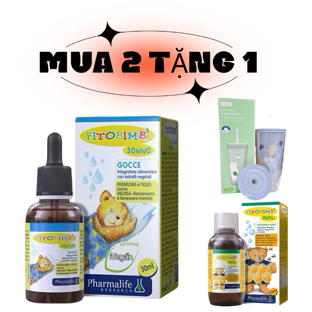 Sonno Fitobimbi _Hỗ trợ cho bé yêu giấc ngủ ngon