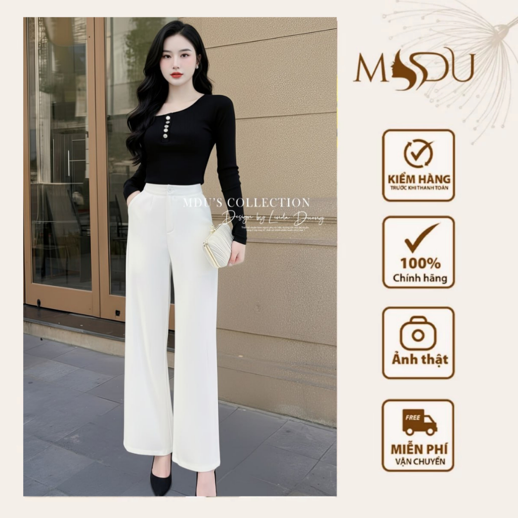 Áo Thiết Kế A1654 Chất Petit Gân Cao Cấp Loại 1, Co Giãn, Dày Dặn Từ MDU