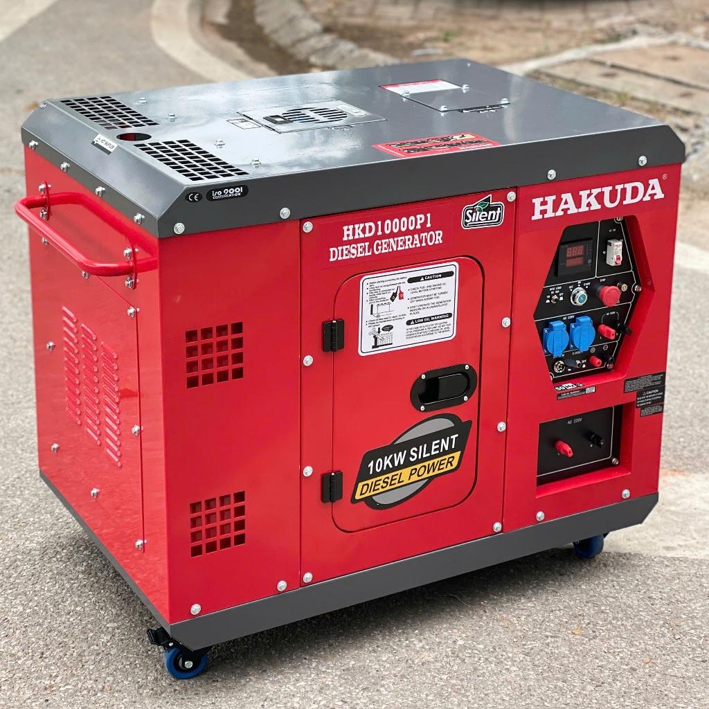 Máy Phát Điện Chạy Dầu Hakuda 10KW HKD10000P1