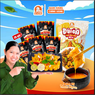  COMBO VỪA MỚI RA: gồm 20 gói chân gà rút xương tê cay + 1 gói mix 7 vị đùi gà - ĂN CÙNG BÀ TUYẾT M69 