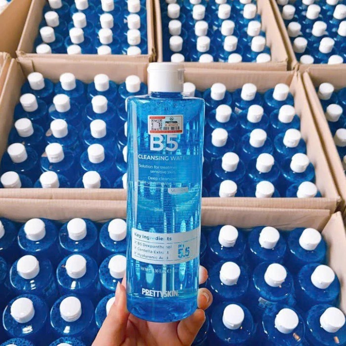 Gel rửa mặt B5 Pretty Skin Multi Hydra B5 Purifying Foaming Gel 300ml