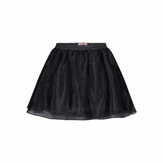  Chân váy voan ngắn lưng chun đen hồng be đen-ORIMI 