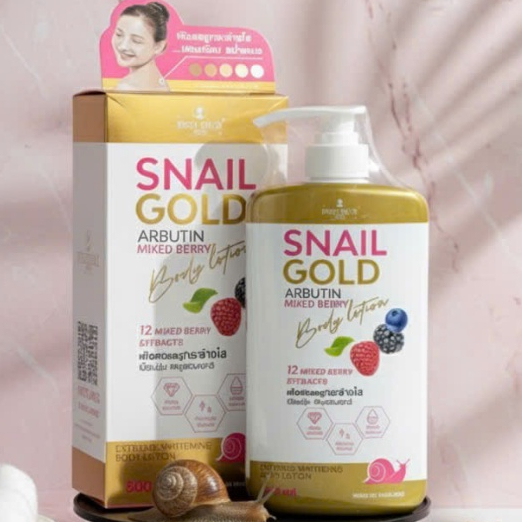 BODY LOTION SNAIL GOLD- DƯỠNG TRẮNG, DƯỠNG ẨM, CHĂM SÓC CHUYÊN SÂU CHO DA BODY