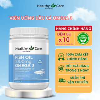Viên uống dầu cá Omega 3 Healthy Care Fish Oil 400 viên