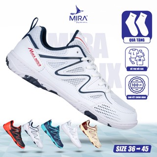 Giày Cầu Lông MIRA NOVA Chính Hãng – Giày Cầu Lông Nam Nữ Bám Sân, Êm Chân, Form Ôm Chân [Tăng 1 Size]