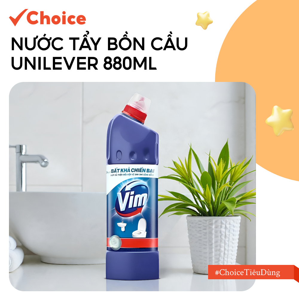 [Choice] Nước Tẩy Bồn Cầu Unilever  FM2-2709-209 - 880ml