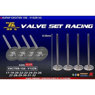 Supap TA racing dòng cao cấp đủ size dành cho Ex135 - Ex150