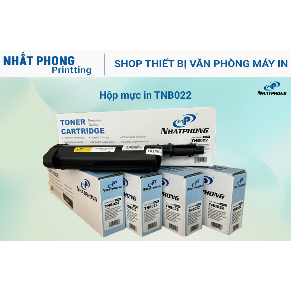 Hộp mực in TNB027/TNB022 dành cho máy Brother B2100D / B2180DW / DCP B7620DW (mã dùng chung)