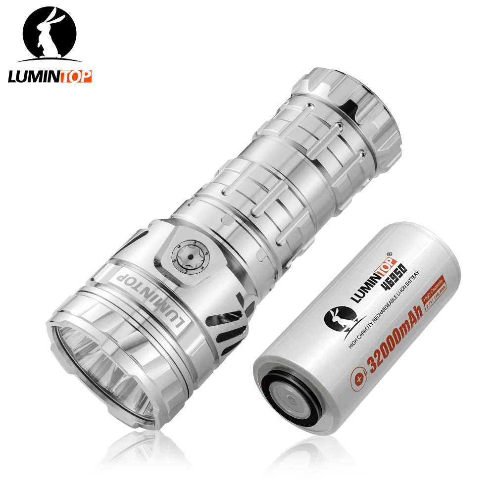 Lumintop Mach 5.0 Đèn pin LED Độ sáng 15000 Chiếu xa 1200m Pin 46950