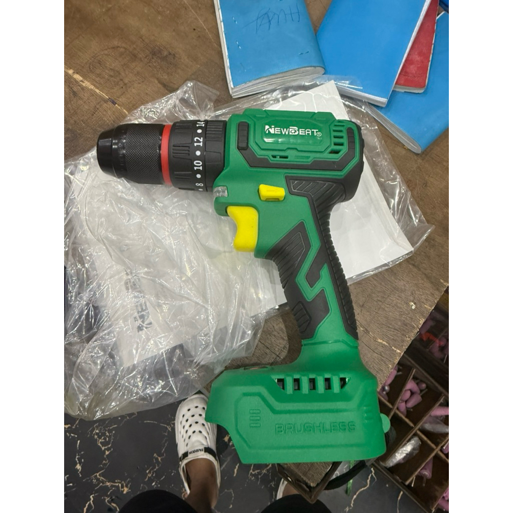 thân máy khoan 10ly ruột đồng ko than đầu sắt