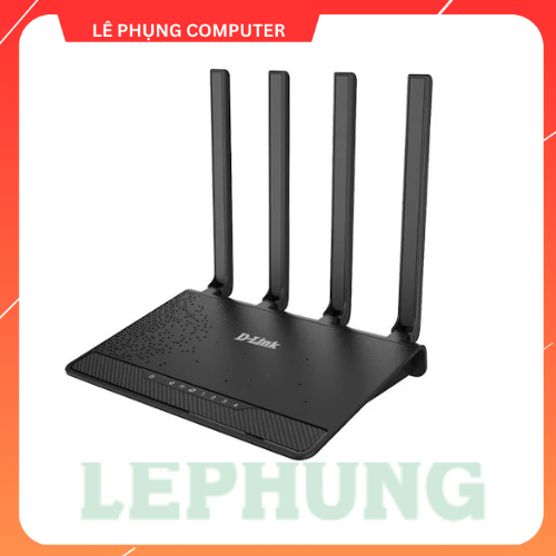 Bộ Phát WiFi DLink Tốc độ cao DIR-1253 Có Mesh , Chuẩn AC1200Mbps Lan Gigabit 4 Ăng Ten