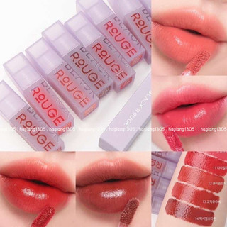 [DL01 - DL14] Son Kem Lì Black Rouge Double Layer Over Velvet Full màu DL12 DL13 DL14