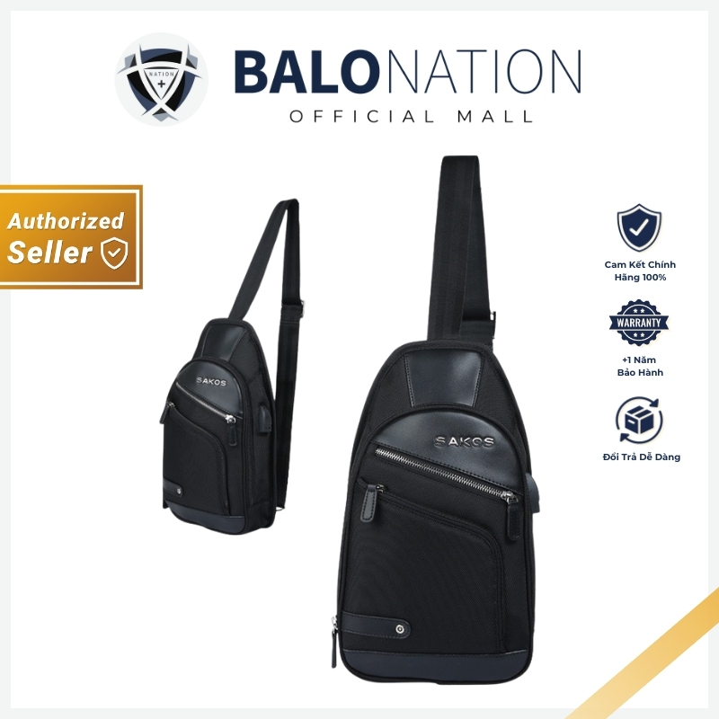 [CHÍNH HÃNG] Túi đeo chéo SAKOS IBAG JUVANIS - BH Dài Hạn