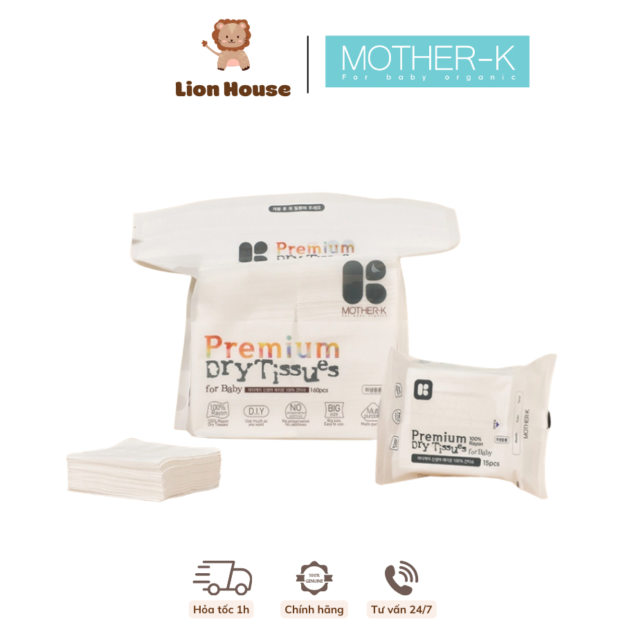 Khăn khô hàn quốc mother-k, Lion house