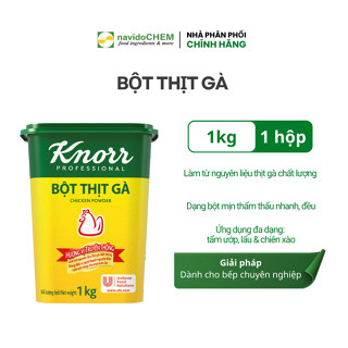  Bột Thịt Gà Knorr Professional 1 kg - Chuyên Dùng Cho Nấu Ăn 