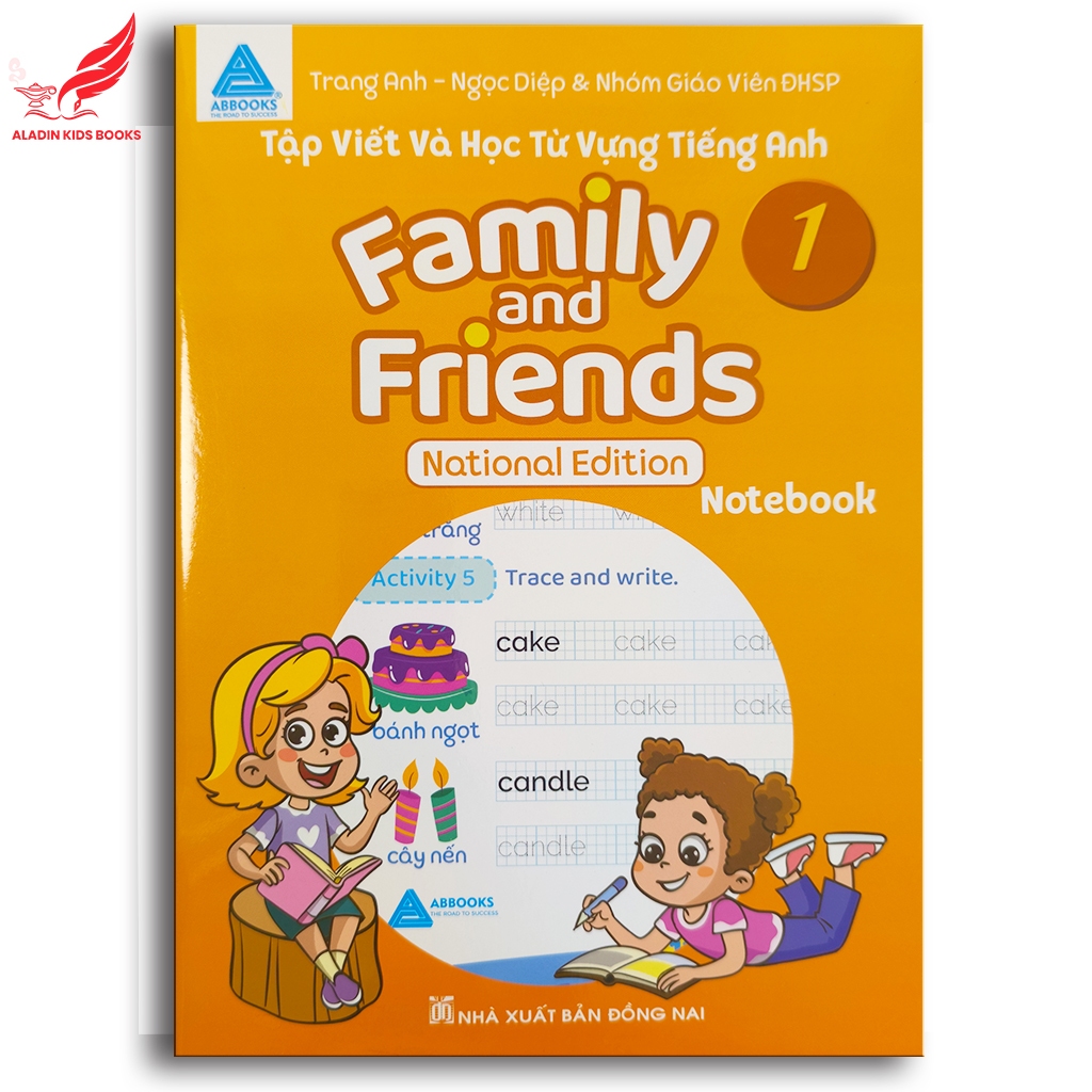 Sách- Tập Viết và Học Từ Vựng Tiếng Anh – Family and Friends 1 (National Edition)
