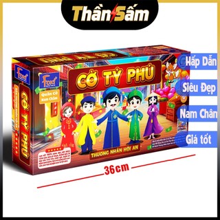   Foxi  Cờ Tỷ Phú Nam Châm Thương Nhân Hội An Foxi Size Lớn Cờ Tỉ Phú Đồ Chơi Trí Tuệ Trẻ Em 