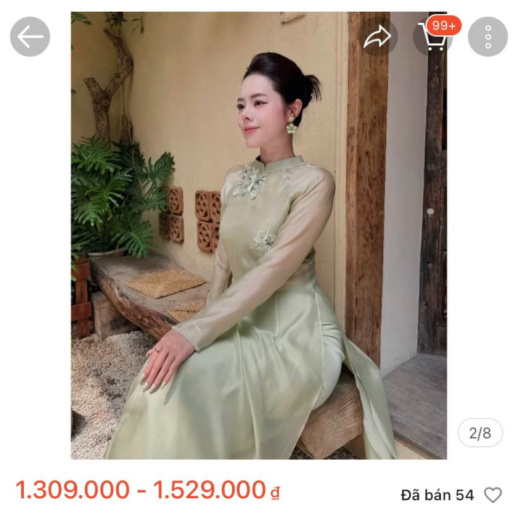 …. áo dài Linn Design…..