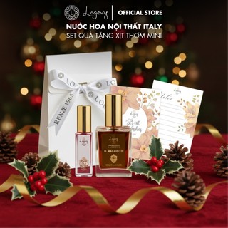 Nước Hoa Mini Chiết Test LOGEVY Tinh Dầu Thơm Phòng Thơm Xe Made In Italy Chai Xịt Mùi Hương Đa Dạng