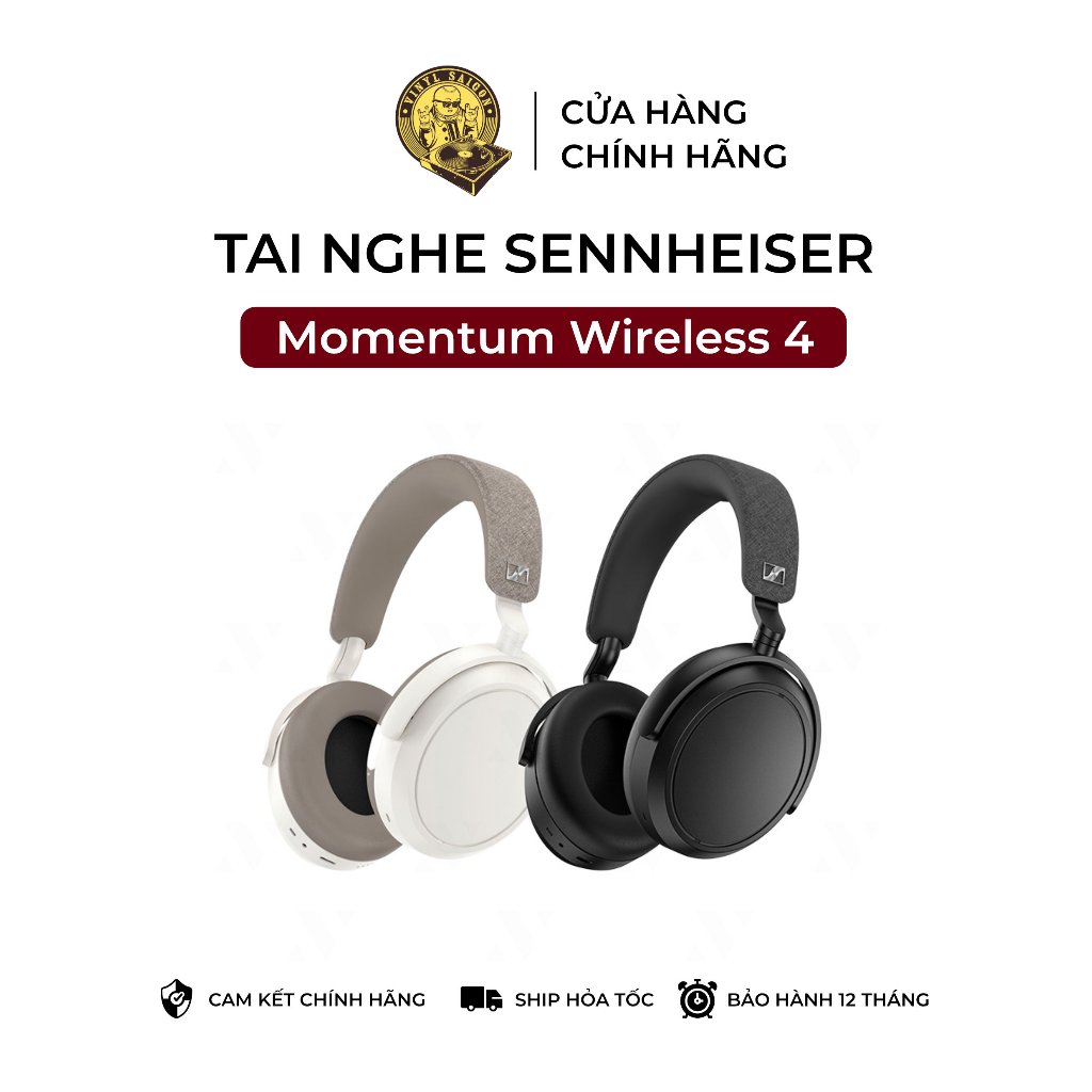 Tai nghe không dây Sennheiser Momentum Wireless 4 headphone - Bảo hành 12 tháng