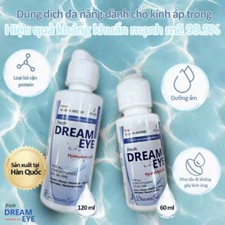   COD Nước ngâm Lens 60ml 120ml Hàn Quốc Phù hợp mọi loại kính áp tròng làm sạch hiệu quả 