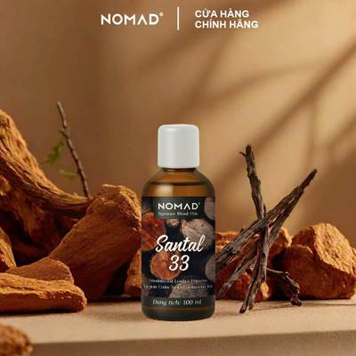 Tinh Dầu Dòng Gỗ Nomad Essential Oil xông thơm phòng, thanh lọc không khí, làm nến thơm 10ml