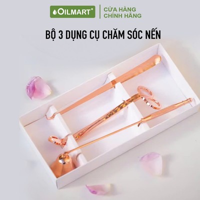 Dụng Cụ Chăm Sóc Nến Oilmart Candle Care Set 3