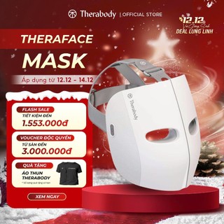  THERABODY Mặt Nạ Massage Ánh Sáng Sinh Học TheraFace Mask Trị Liệu LED Đạt Chứng Nhận FDA Loại II_Bảo hành 12 Tháng 