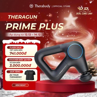  THERABODY Máy massage cổ vai gáy chuyên sâu Theragun Prime Plus Liệu Pháp Nhiệt Lạnh đi sâu cơ 16mm_Bảo Hành 12 tháng 